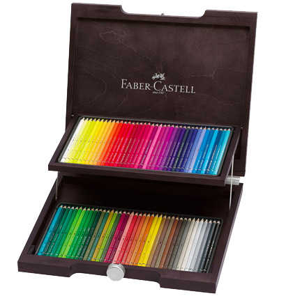Акварельные карандаши Faber Castell Albrecht Durer в наборе 72 цвета коллекционное издание в шкатулке купить в магазине ArtCraft.Space с доставкой по всему миру