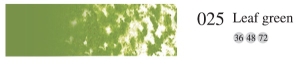 Пастель мягкая профессиональная квадратная цвет № 025 зеленый лист