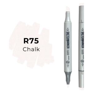 Маркер SKETCHMARKER двухсторонний на спирт.основе цв.R75 Мел Маркер SKETCHMARKER двухсторонний на спирт.основе цв.R75 Мел