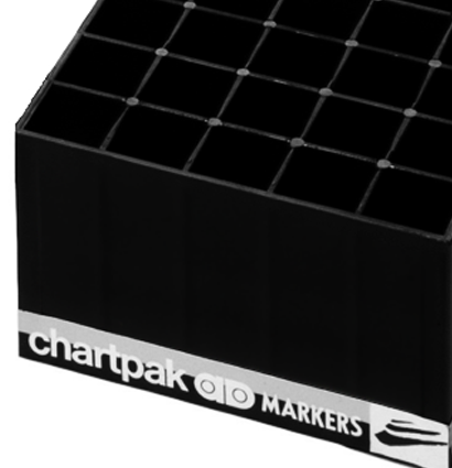 Купить подставку-органайзер для маркеров Chartpak AD Markers для хранения 25 маркеров в интернет-магазине товаров для скетчинга ArtCraft.Space