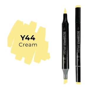 Маркер SKETCHMARKER Brush двухсторонний на спирт.основе цв.Y44 Сливочный Маркер SKETCHMARKER Brush двухсторонний на спирт.основе цв.Y44 Сливочный