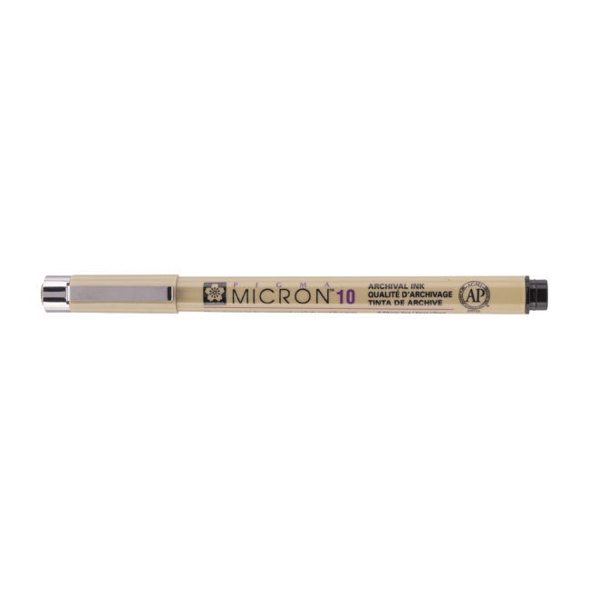 Ручка капиллярная Pigma Micron 0.6мм Черный
