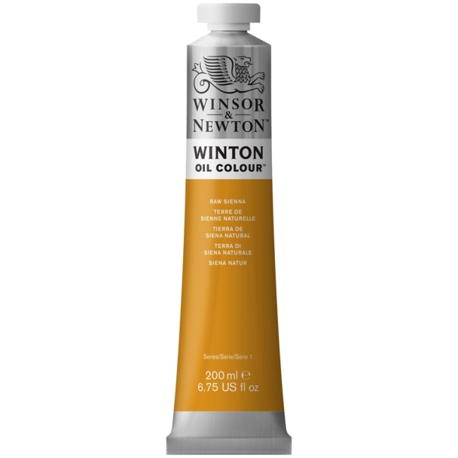 Краска масляная художественная Winsor&Newton "Winton", 200мл, туба, сиена натуральная