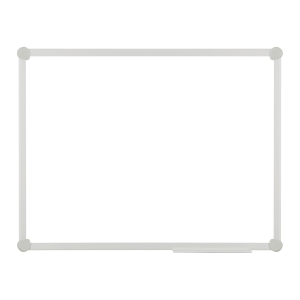 Доска магнитно-маркерная OfficeSpace, 45*60см, алюминиевая рамка Slim, полочка