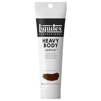 Краска акриловая LIQUITEX Heavy Body туба 59мл №392 красный ван-дик,