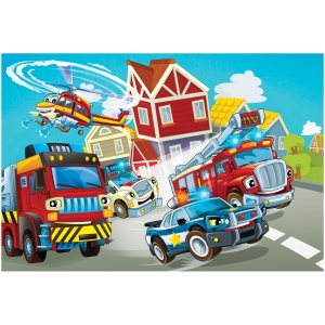 Пазл  24 эл. Maxi ТРИ СОВЫ "Важные помощники"