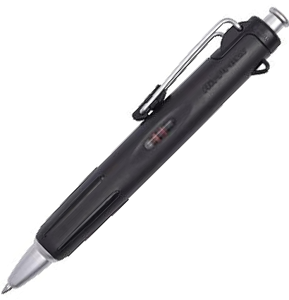 Ручка шариковая автоматическая Tombow AIRPRESS черная (черный корпус, линия 0.7мм) ПОД ЗАКАЗ,