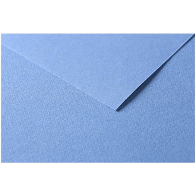 Цветная бумага универсальная Tulipe ClaireFontaine ярко-синяя 50х65 см / 25 листов / 160 гм купить в художественном магазине ArtCraft.Space