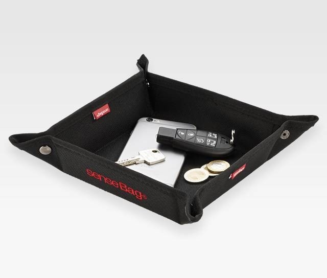 Органайзер настольный SenseBag черный тканевый 18 х 18 см купить в магазине ArtCraft.Space с доставкой