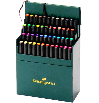 Набор маркеров Pitt Artist Pen Brush Faber Castell 48 цветов в кейсе купить в художественном магазине ArtCraft.Space с доставкой по РФ и СНГ Набор маркеров Pitt Artist Pen Brush Faber Castell 48 цветов в кейсе купить в художественном магазине ArtCraft.Space с доставкой по РФ и СНГ