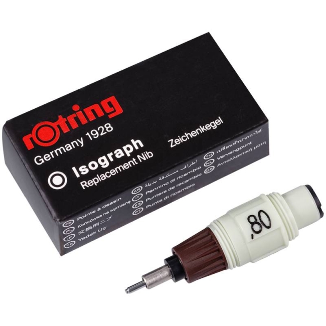 Пишущий узел Rotring для изографа 0.8 мм купить в магазине ArtCraft.Space