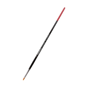 Кисть для акрила Amsterdam 342 синтетика мягкая плоская ручка длинная №4