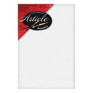 Холст на подрамнике Article "Practice", 20*30см, 100% хлопок, среднее зерно