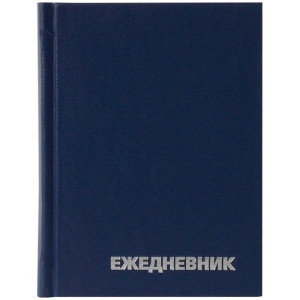 Ежедневник недатированный, А6, 160л., бумвинил, OfficeSpace, синий