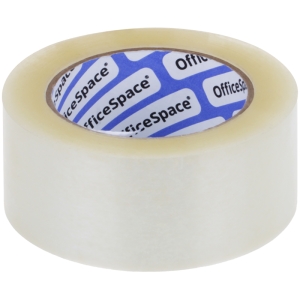 Клейкая лента упаковочная OfficeSpace 48мм*132м, 40мкм Клейкая лента упаковочная OfficeSpace 48мм*132м, 40мкм