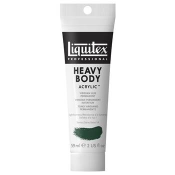 Краска акриловая LIQUITEX Heavy Body туба 59мл №398 виридоновый перманентный имит.,