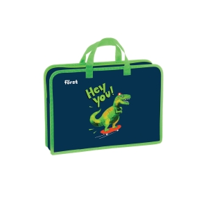 Папка с ручками 1 отделение, А4 Forst "Catch up", 340*245*75мм, пластик, на молнии