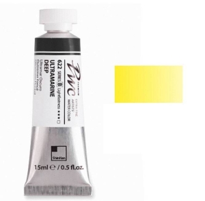 Краска акварельная SH PWC туба 15мл №553 (A) желтый лимон, Краска акварельная SH PWC туба 15мл №553 (A) желтый лимон,