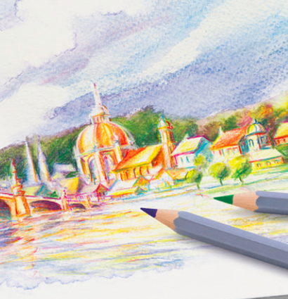 Карандаши акварельные Goldfaber Aqua Faber-Castell 24 цвета в фирменном пенале купить в художественном магазине ArtCraft.Space с доставкой по РФ и СНГ Карандаши акварельные Goldfaber Aqua Faber-Castell 24 цвета в фирменном пенале купить в художественном магазине ArtCraft.Space с доставкой по РФ и СНГ