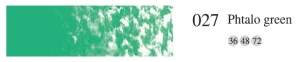 Пастель мягкая профессиональная квадратная цвет № 027 фталевый зеленый