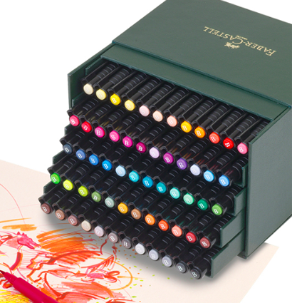Набор маркеров Pitt Artist Pen Brush Faber Castell 60 цветов в кейсе купить в художественном магазине ArtCraft.Space с доставкой по РФ и СНГ Набор маркеров Pitt Artist Pen Brush Faber Castell 60 цветов в кейсе купить в художественном магазине ArtCraft.Space с доставкой по РФ и СНГ