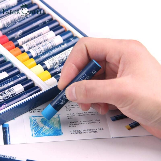 Пастель масляная Faber-Castell Oil Pastels художественная 36 цветов в картонной упаковке купить в магазине товаров для рисования ArtCraft.Space Пастель масляная Faber-Castell Oil Pastels художественная 36 цветов в картонной упаковке купить в магазине товаров для рисования ArtCraft.Space