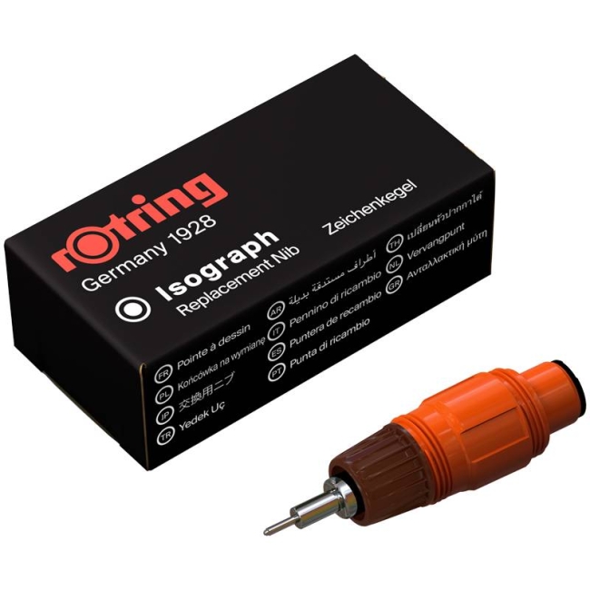 Пишущий узел Rotring для изографа 0.1 мм купить в магазине ArtCraft.Space