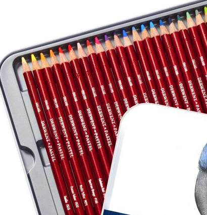 Набор пастельных карандашей Derwent Pastel Pencils 36 цветов в металлическом кейсе  купить в магазине ArtCraft.Space с доставкой по РФ и СНГ
