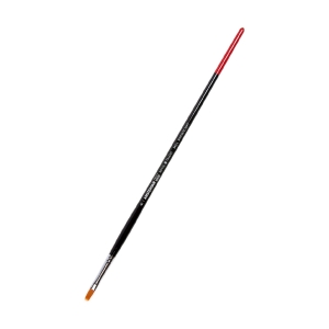 Кисть для акрила Amsterdam 342 синтетика мягкая плоская ручка длинная №6