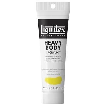 Краска акриловая LIQUITEX Heavy Body туба 59мл №411 ханса желтая светлая,