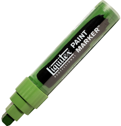 Маркер акриловый Liquitex Paint Marker широкий 15 мм 224 хукера зеленый перманентный имит купить в магазине маркеров ArtCraft.Space