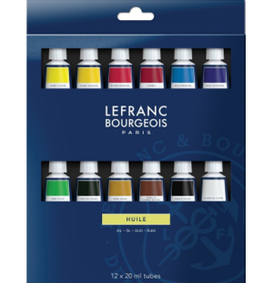 Набор масляных красок LB FINE 12 цв*20мл картон,