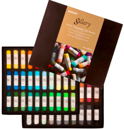 Пастель Mungyo Gallery Handmade Soft Pastel сухая круглая 60 цветов ручной работы профессиональная купить в художественном магазине ArtCraft.Space с доставкой по всему миру