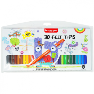 Набор фломастеров Bruynzeel 30цв, Набор фломастеров Bruynzeel 30цв,