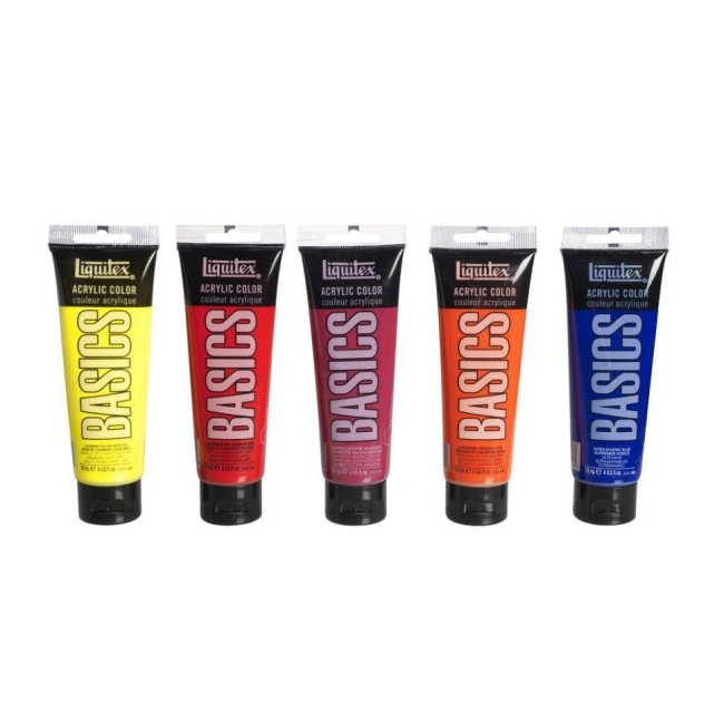 Краска акриловая Liquitex Basics №316 голубой фц 118 мл купить в художественном магазине ArtCraft.Space с доставкой по всему миру