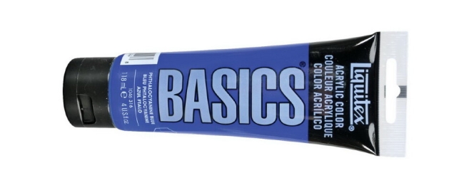 Краска акриловая Liquitex Basics №316 голубой фц 118 мл купить в художественном магазине ArtCraft.Space с доставкой по всему миру
