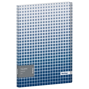 Папка с пружинным скоросшивателем Berlingo "Squares", 17мм, 600мкм, с внутр. карманом, с рисунком