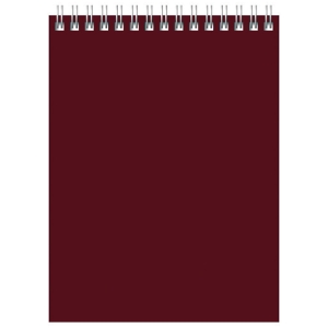 Блокнот А5 60л. на гребне BG "Для конференций", бордо