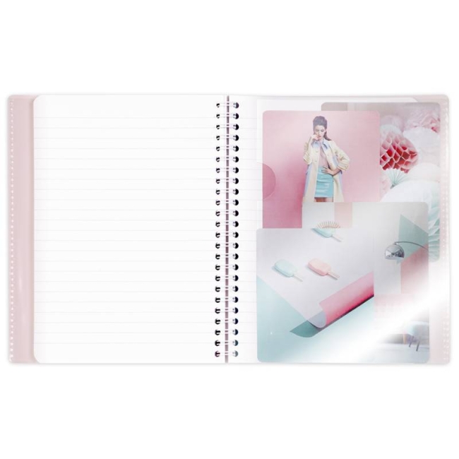 Тетрадь в клетку Koverbook ClaireFontaine голубая А4 / 80 листов / 90 гм  купить в магазине ArtCraft.Space с доставкой