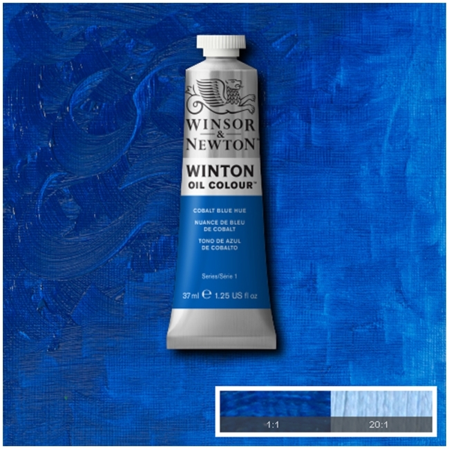 Масляные краски Winton, 37мл, оттенок синий кобальт