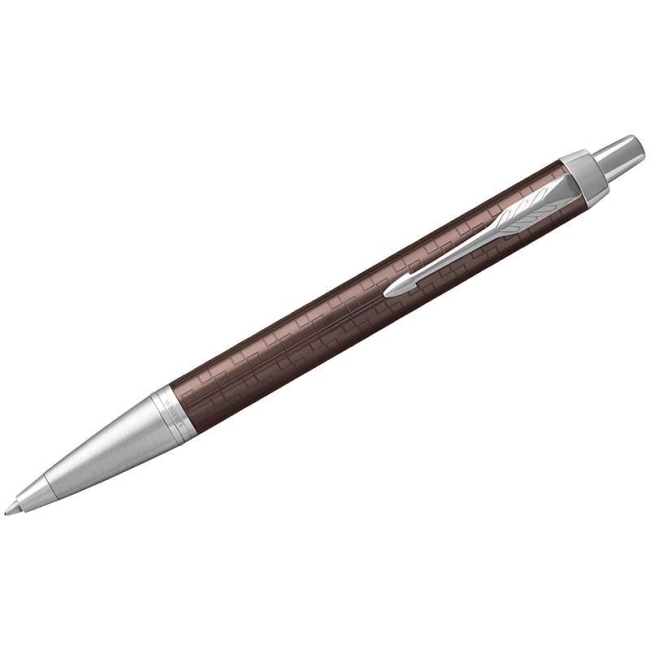Ручка шариковая Parker "IM Premium Brown CT" синяя, 1,0мм, кнопочн., подар. уп. Ручка шариковая Parker "IM Premium Brown CT" синяя, 1,0мм, кнопочн., подар. уп.