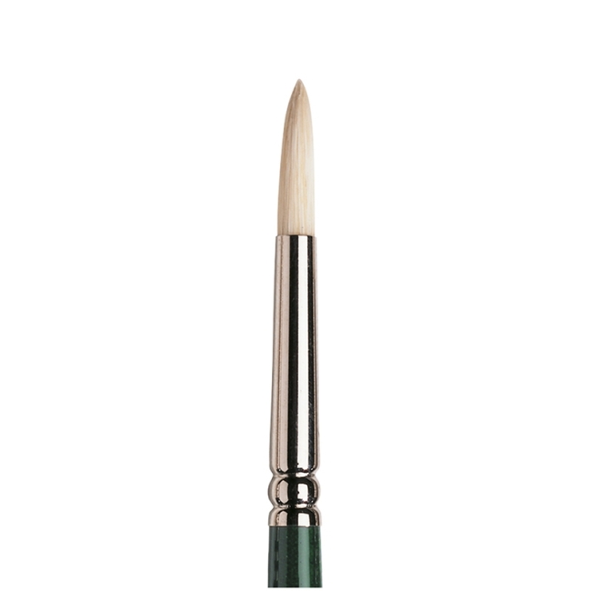 Кисть художественная для масла Winsor&Newton "Winton", щетина, круглая, размер №4