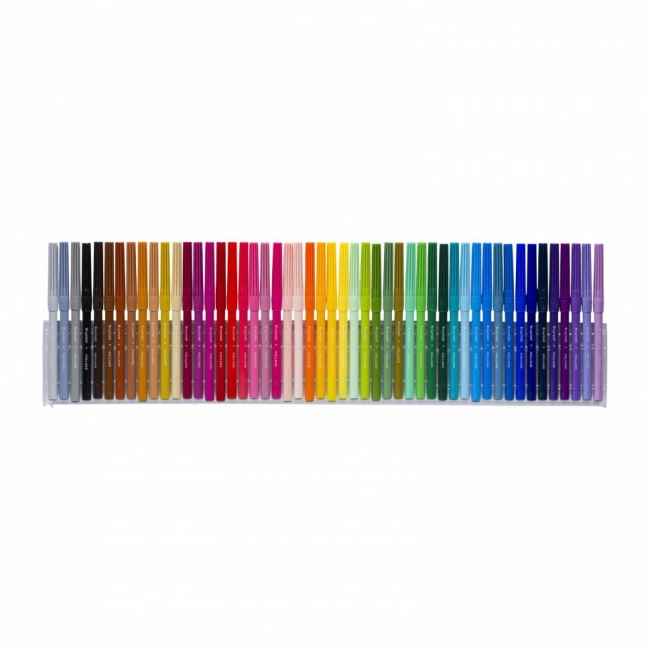 Набор фломастеров Bruynzeel Kids набор 50 штук с классическим пером купить в художественном магазине ArtCraft.Space с доставкой по всему миру