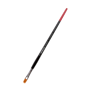 Кисть для акрила Amsterdam 342 синтетика мягкая плоская ручка длинная №10