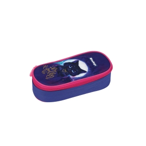 Пенал корпусный 1 отделение, 195*85*50 Berlingo "Jolly kitty", полиэстер Пенал корпусный 1 отделение, 195*85*50 Berlingo "Jolly kitty", полиэстер