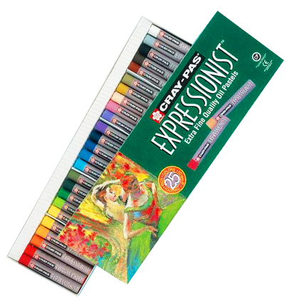 Набор масляной пастели Sakura Cray-Pas Expessionist 25 цветов для начинающих художников купить в художественном магазине ArtCraft.Space с доставкой по РФ и СНГ
