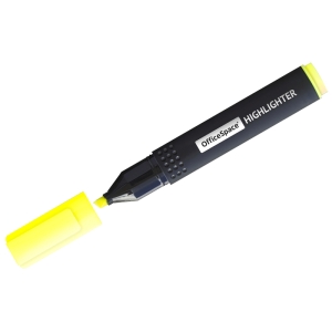 Текстовыделитель OfficeSpace желтый, 1-4мм Текстовыделитель OfficeSpace желтый, 1-4мм