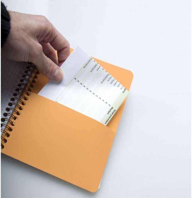 Блокнот черный в клетку Rhodiactive полипропиленовая обложка портретный А4 / 80 листов / 90 гм купить в художественном магазине ArtCraft.Space