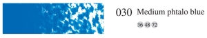 Пастель мягкая профессиональная квадратная цвет № 030 средний фталевый синий