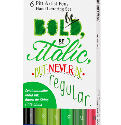 Набор брашпенов для леттеринга "Весна" Faber-Castell Pitt Artist Pen Brush 6 цветов купить в художественном магазине ArtCraft.Space с доставкой по РФ и СНГ Набор брашпенов для леттеринга "Весна" Faber-Castell Pitt Artist Pen Brush 6 цветов купить в художественном магазине ArtCraft.Space с доставкой по РФ и СНГ